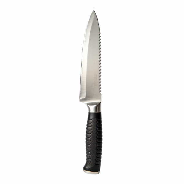 Serrated Utility Knife with Non-Slip Handle
