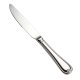 12-Piece European Line Pattern Stainless Steel Dinner Knife