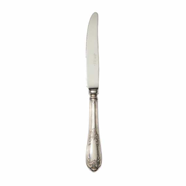 12-Piece Vintage Carved Pattern Stainless Steel Dinner Knife